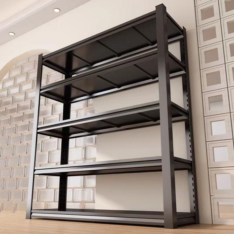 家用货架置物架层落地阳台花储藏室FtX4TYAb杂物间商用超市钢制架