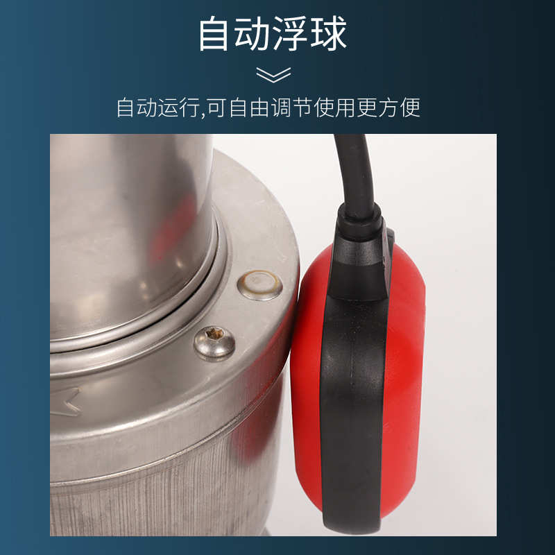 戴博DAB潜水泵家用不锈钢高扬程排水泵地下室雨水排污污水潜污泵