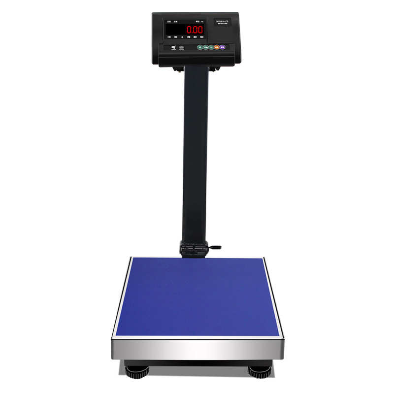 上海耀华高精度台秤100公斤秤折叠大台面快递称电子秤300斤商用