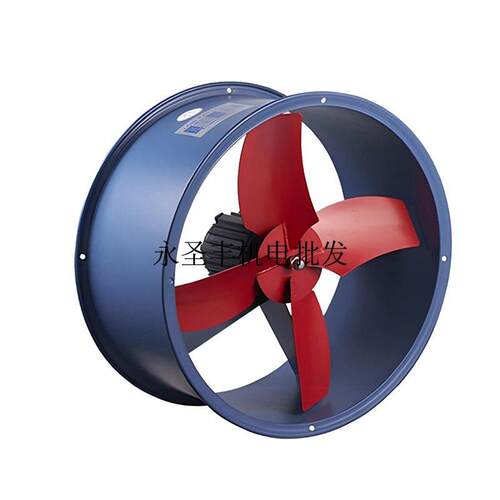 九洲普惠EB壁式轴流通风机380V220V工业大风量低噪音厨房车间排风