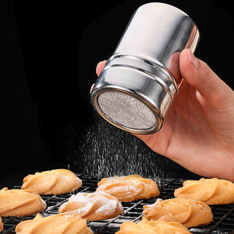 可可粉撒粉器不锈钢撒粉罐烘焙抹茶蛋糕撒料器瓶糖粉筛家用超细过