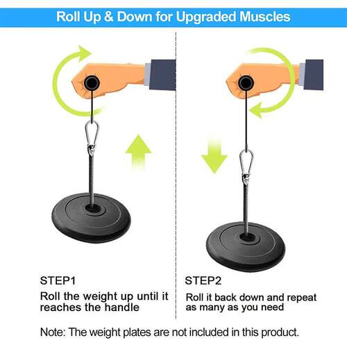 Wrist Forearm Exerciser Forearm Roller Blaster Arm Strength