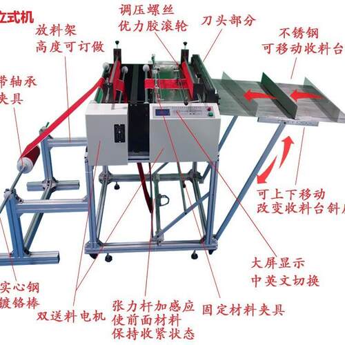 绝缘纸小型切纸机离型纸全自动裁纸机不干胶纸切片机铝箔纸裁切机