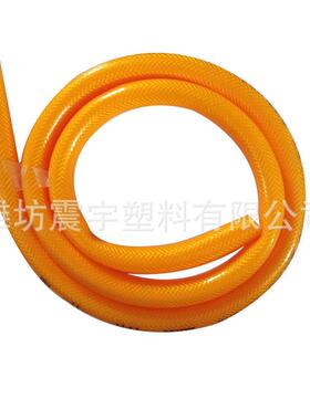厂家 pvc软管 金黄色三胶一线增强软管 浇水浇花 四季软管