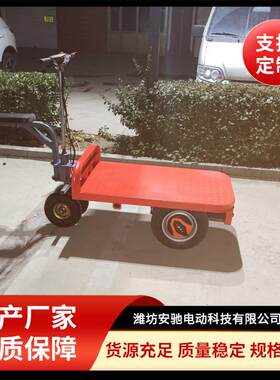 电动三轮推车倒骑电动平板车驾驶方便多功能装货卸货三轮电动车