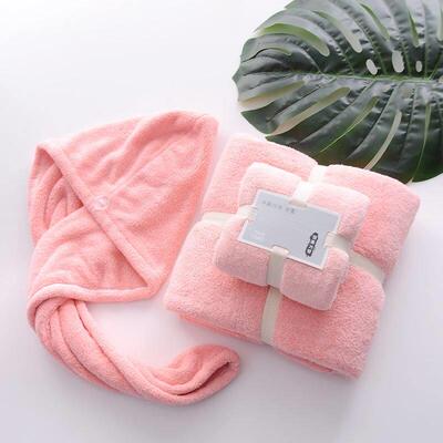 3pcs towels Soft Bath towel cotton face towel 长绒棉浴巾毛巾