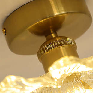 法式 中古风复古花瓣过道灯走廊阳台灯楼梯衣帽间入户玄关吸顶灯具