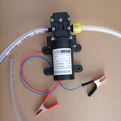 油抽机液泵电动小型12V换机油工具汽车助自266保养柴油压油齿轮
