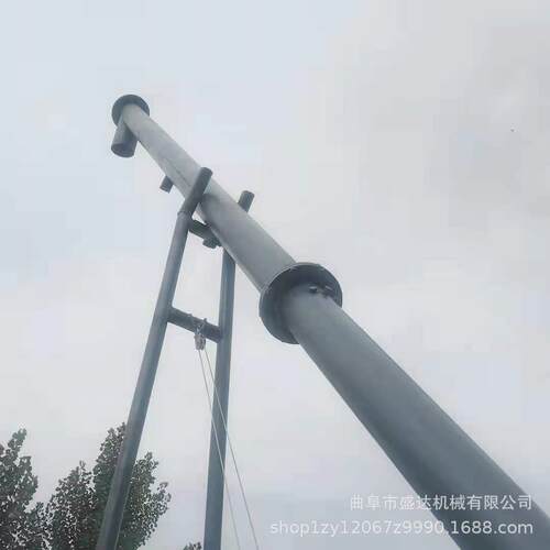 水泥粉装罐龙提升机螺旋蛟厂玉米龙小麦自吸DS-LX式螺旋蛟运输家