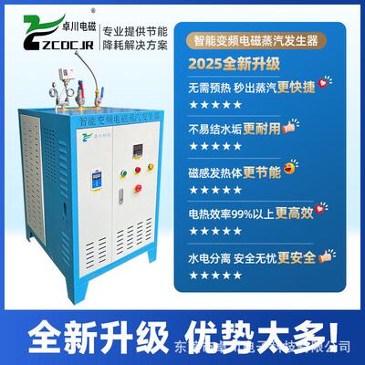 大功率电磁蒸汽锅炉变频省电电磁加热设备企业节能适用于工业加工