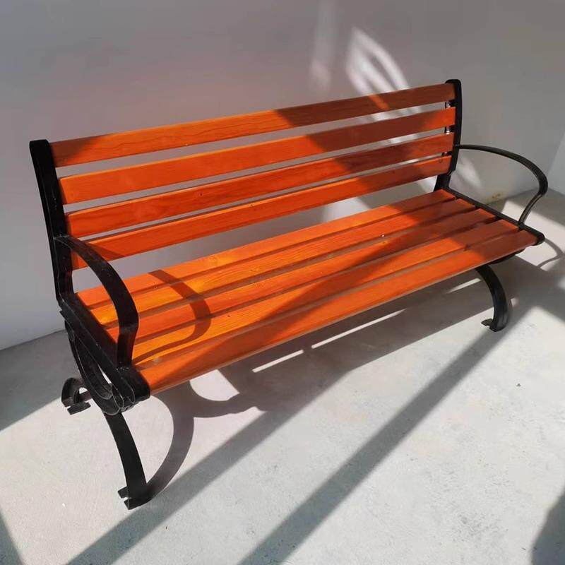 户外公园椅休闲长椅子室外座椅广场靠背长条椅铸铁防晒长凳