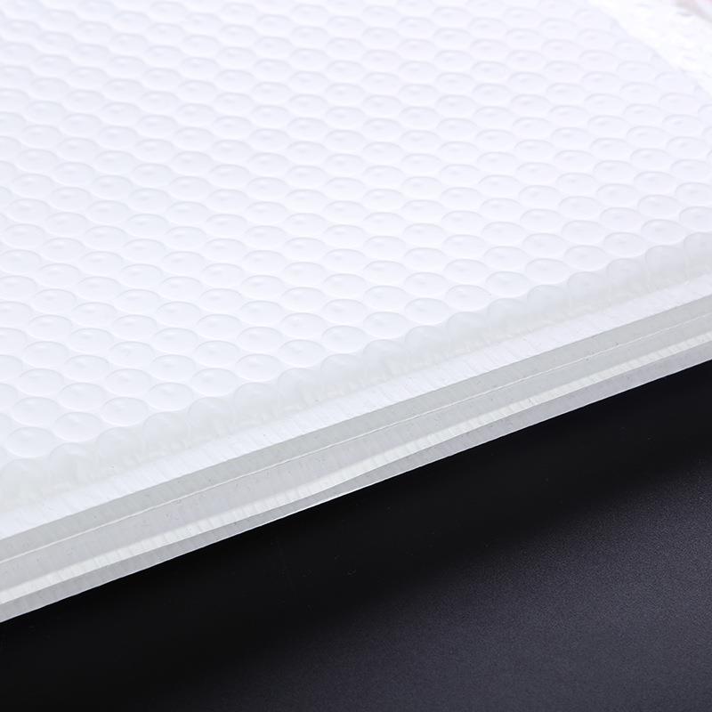 白色哑光膜气泡袋沫服装包快递60124装泡封袋防震泡泡信袋加厚