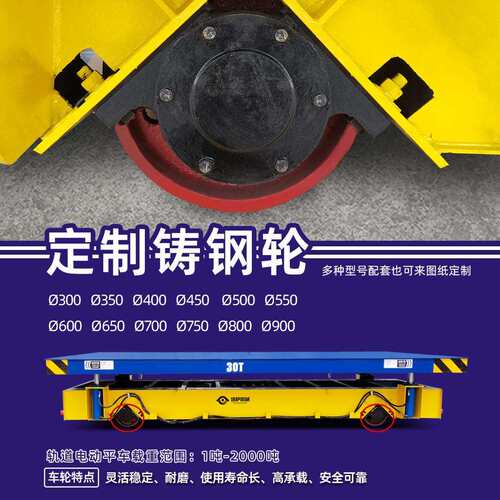 蓄电池道轨道车电池动JPH有轨平板车蓄电轨搬运蓄电池轨道车平车