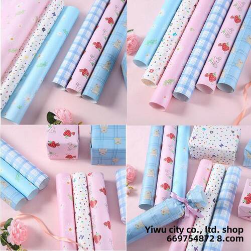 10pcs Packaging paper oversized Christmas birthday gifts