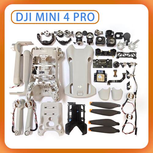 适用于DJI大疆MINI4 PRO机身配件 左右前后机臂GPS排线转轴外壳