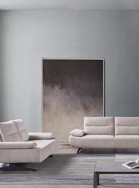 名博工厂意式简约云沙发绒布沙发大户型现代简约客厅轻奢沙发