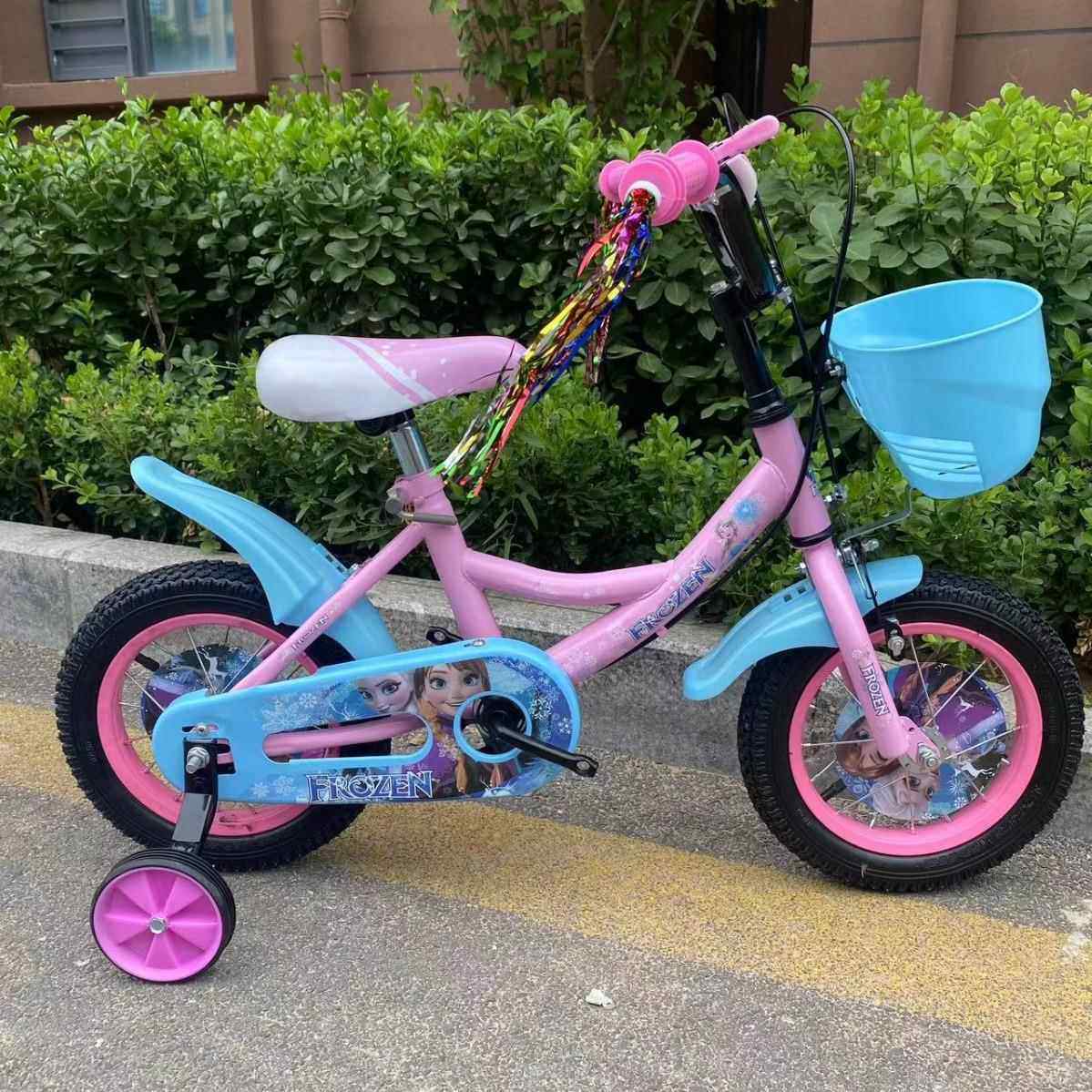 童车儿童自行车小学生脚踏车小孩骑行单车带辅助轮男孩女孩，安全