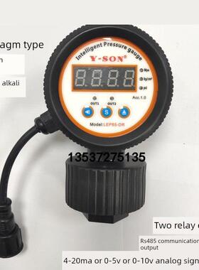 Y-Son数显电触点膜片表Pp-60智能通信Rs485膜片远程压力表0-4kg