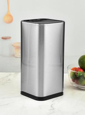 不锈钢多功能刀具座收纳架厨房用品创意置物架插刀座厨房一体刀架