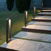 户外草坪灯庭院柱灯别墅花园灯方形景观灯会所工程灯室外防水路灯