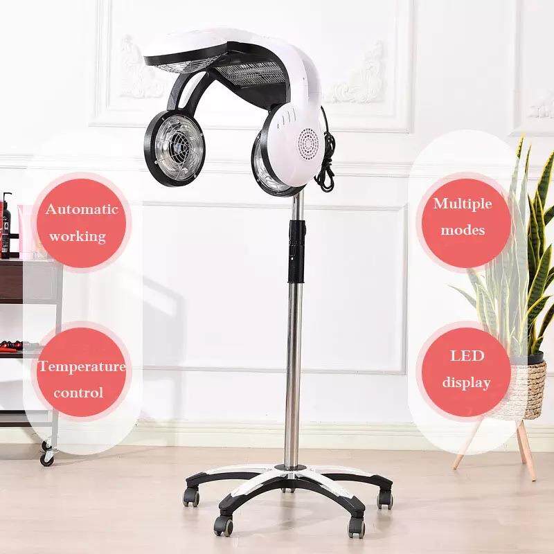 发廊烫发机美发加热器水母飞碟智能烘发机理发店头发护理冷烫机器