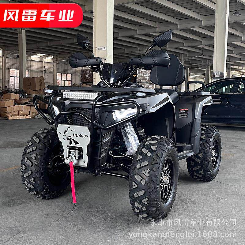 ATV沙滩车HC400CC四轮四驱越野摩托车成人景区户外全地形农夫车