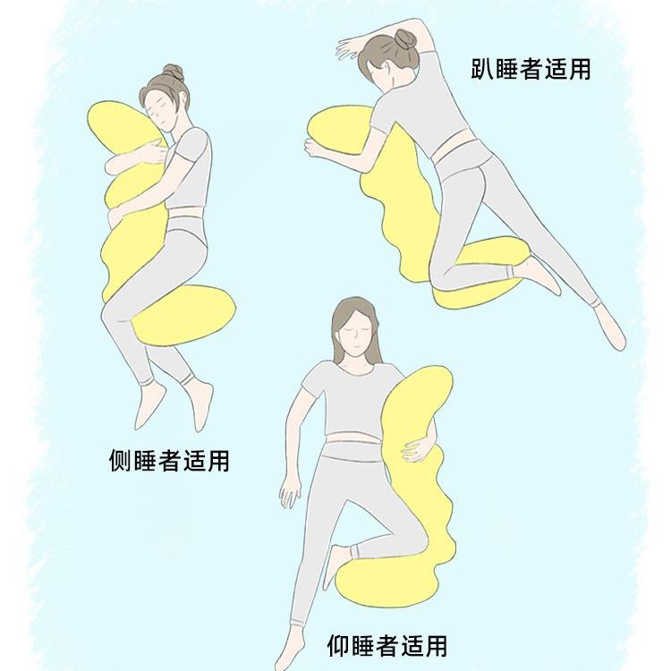 上长条睡觉床孕FZP妇夹人体男工学大腿抱枕成人女生睡觉侧睡朋友