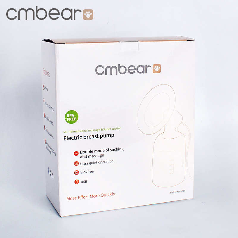 breast pump卡曼熊电动吸奶器厂家静音按摩吸乳器挤奶器 英文版