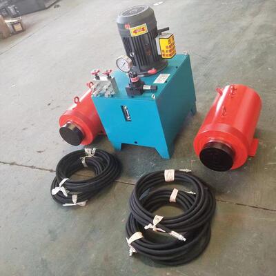 液压顶管机大口径单杠水泥管顶管机一拖二开挖顶管机