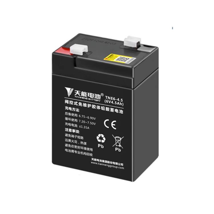 天能蓄电池TNE12-4.5 12V4.5AH 电子秤音响应急照明储能电池