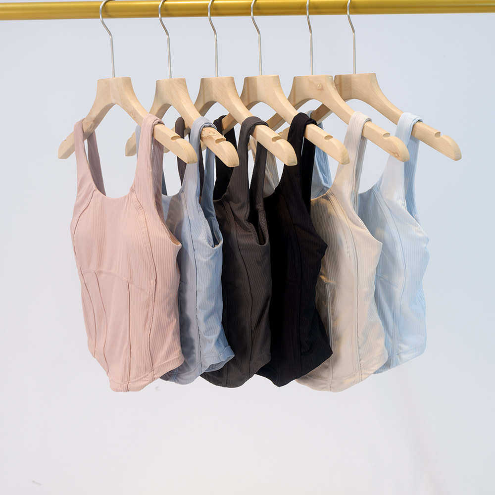 鱼骨小背心瑜伽显瘦收腰修身短款高腰罗纹打底含胸垫腰部缝线罗纹,运动/瑜伽/健身/球迷用品,瑜伽背心,淘宝优惠券,粉丝福利购,淘宝优惠卷