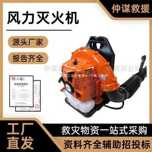 森林排量65清扫吹风机其领晨 领晨风力灭火机落叶CC灭火6kw背负式