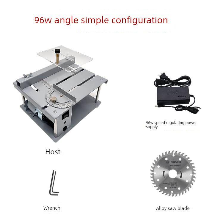 家用迷你小台锯电锯切割机diy模型木工塑料微型多功能PCB小型桌面