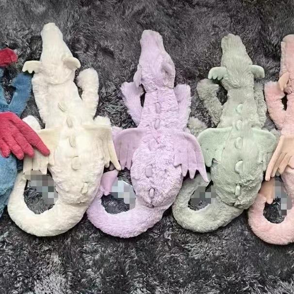 飞龙系列//雪龙黑龙毛绒玩具宝宝安抚玩偶