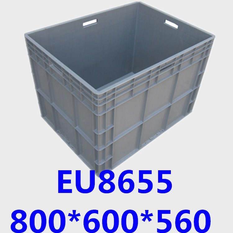 斜插箱带盖超市800*0*64TXU0流50山东济南物箱汽车配件塑料箱周转
