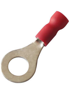 端子环形耳25铜线 rve5预.-圆形冷rve15-易式绝缘压6端头4s.进线