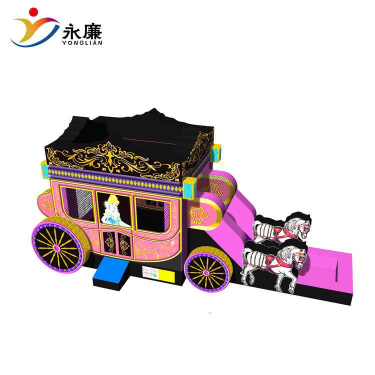 儿童充气城堡乐园户外游乐场室内设备车子模型蹦蹦床组合淘气堡