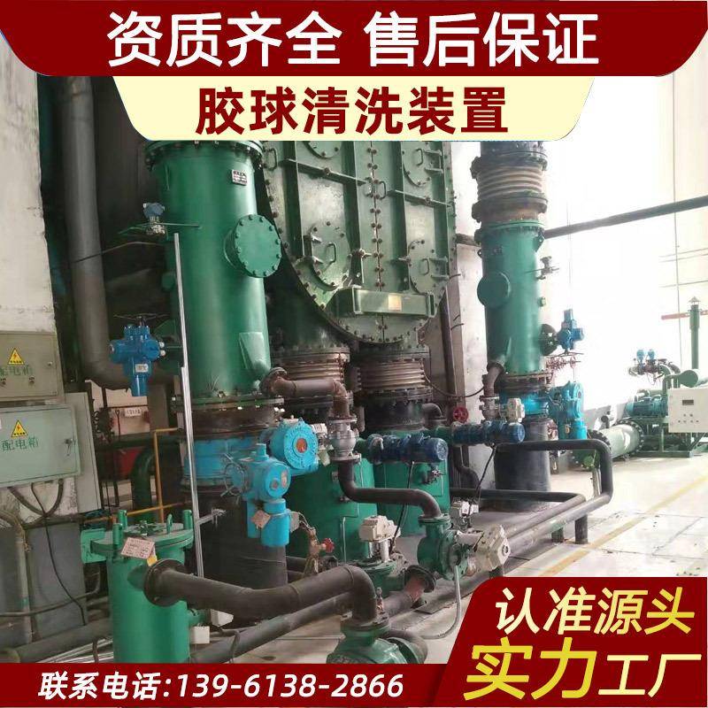 胶球清洗装置胶球在线清洗装置收球网DN600