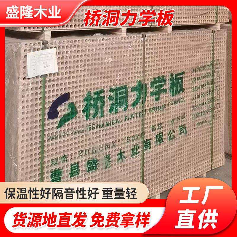 木门门芯隔音吸热桥洞力学板空芯刨花板隔音吸热空心刨花板现货