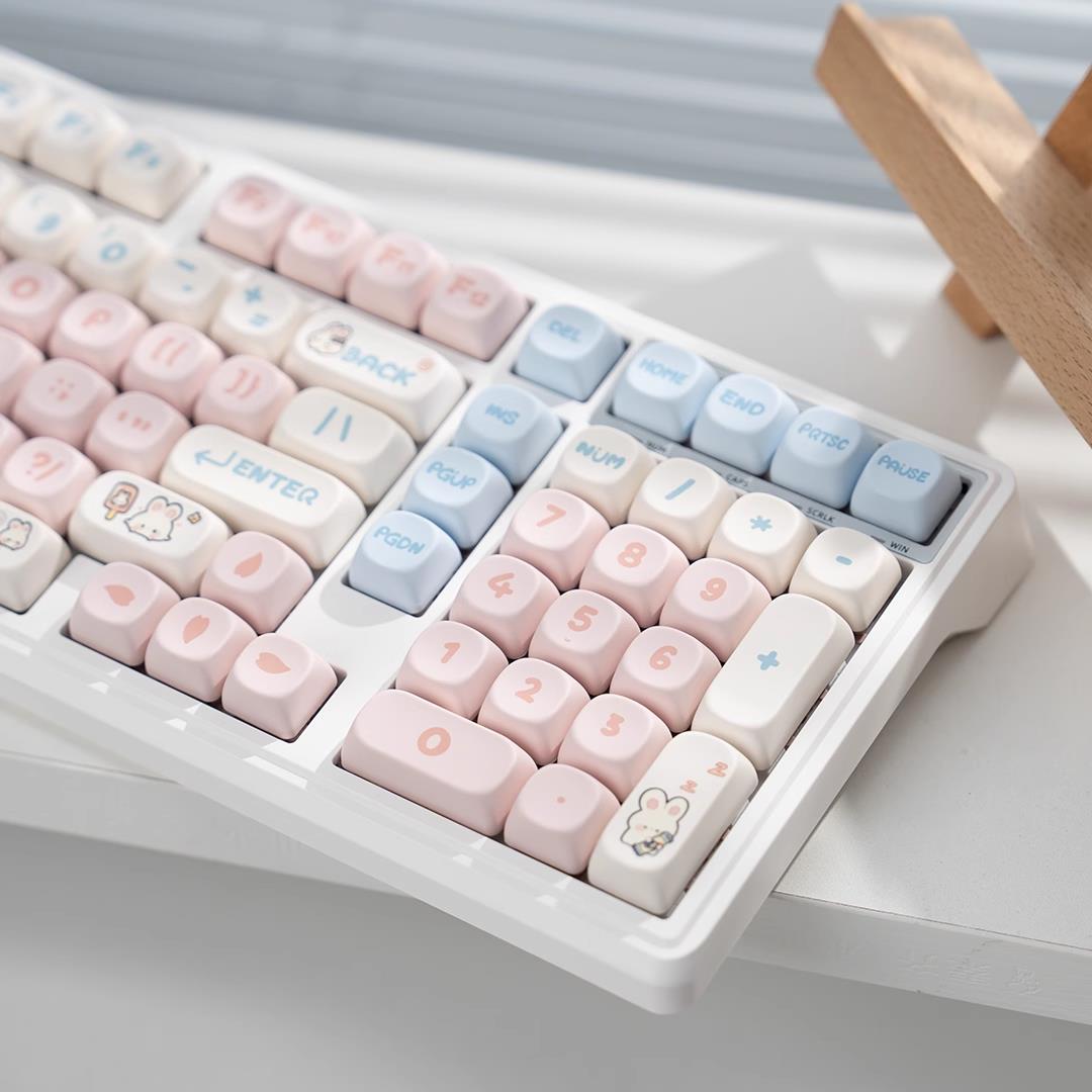 漫步猫M98PRO客制化哪吒98键机械键盘三模无线蓝牙麻将音YG102