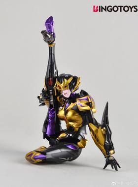 高档Bidngo Toy 女 黑寡妇 BT-04 Spier Gsirl变形玩具手办摆件蛛