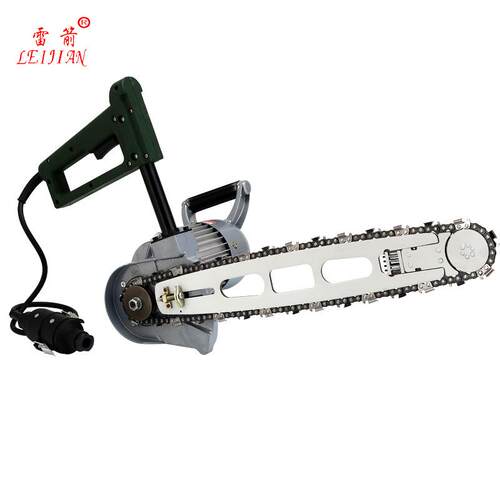 雷箭三相380V工业大功率电锯电链锯链条锯手提式