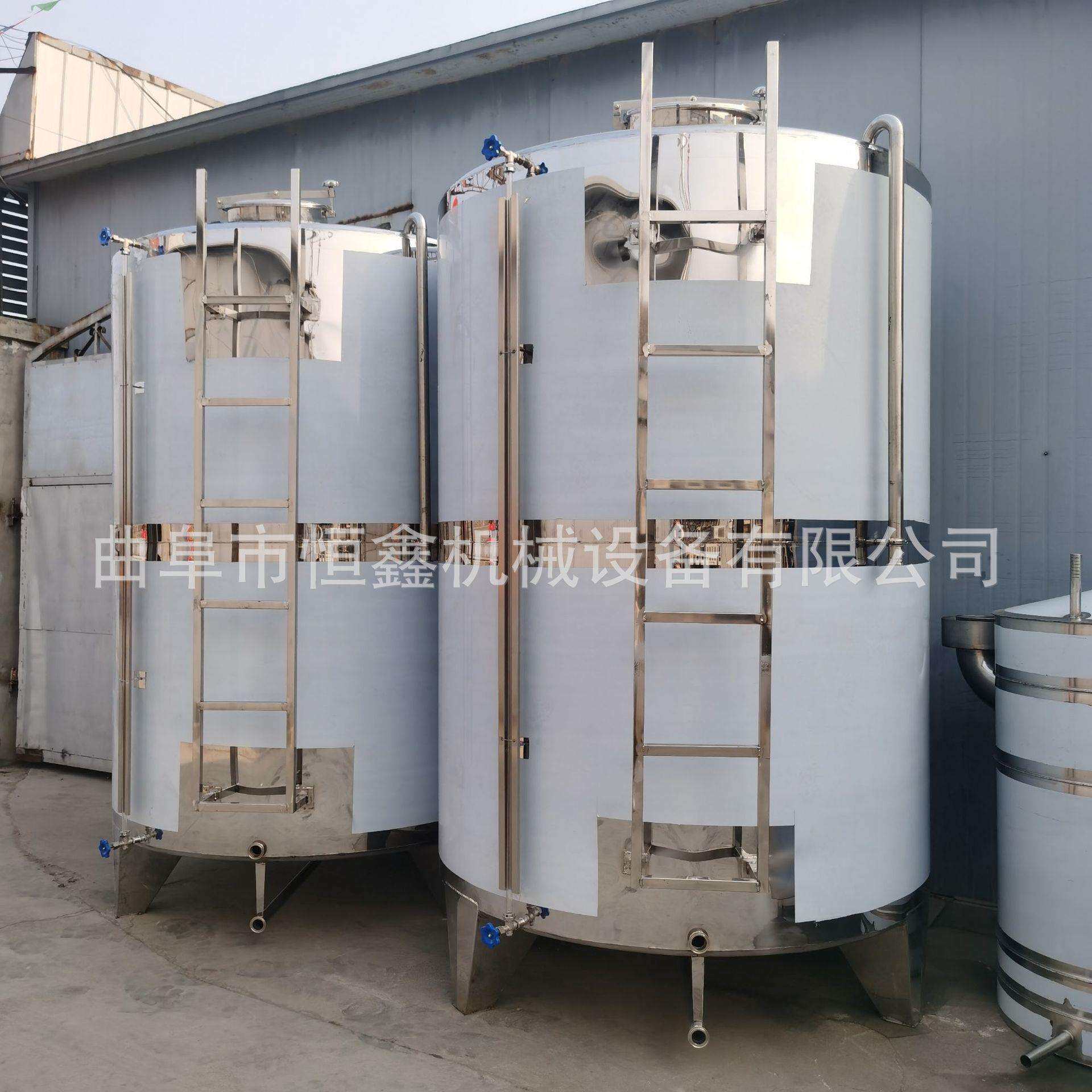 制作药厂纯化水储存罐304不锈钢材质容器多规格立式卧式储存设备