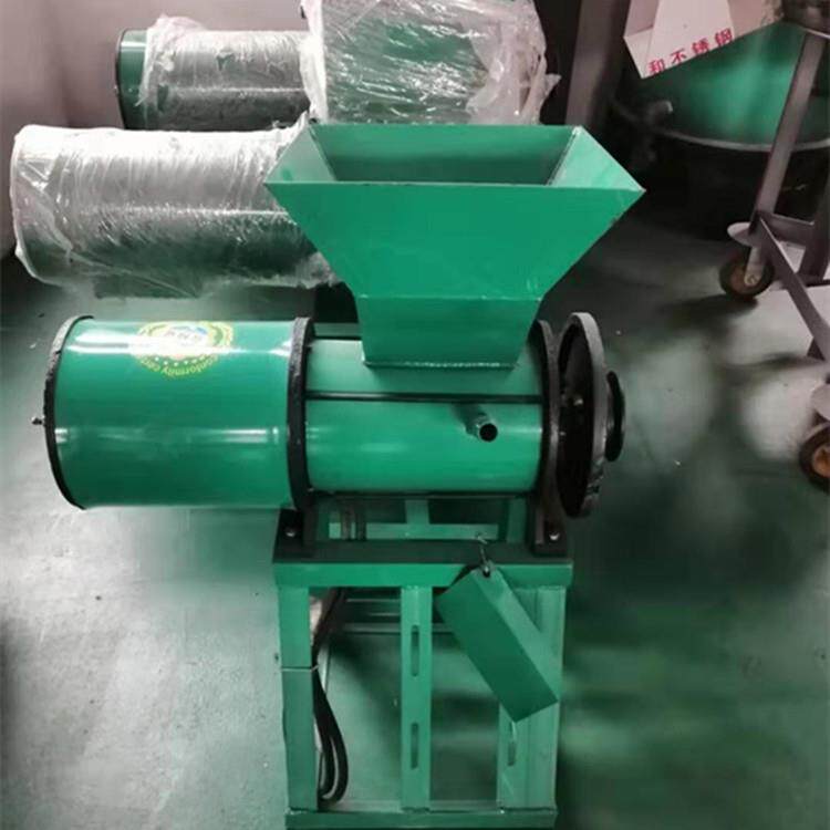 葛根粉碎磨浆淀粉机 三相电的蕨根提取淀粉设备 土豆渣浆分离机