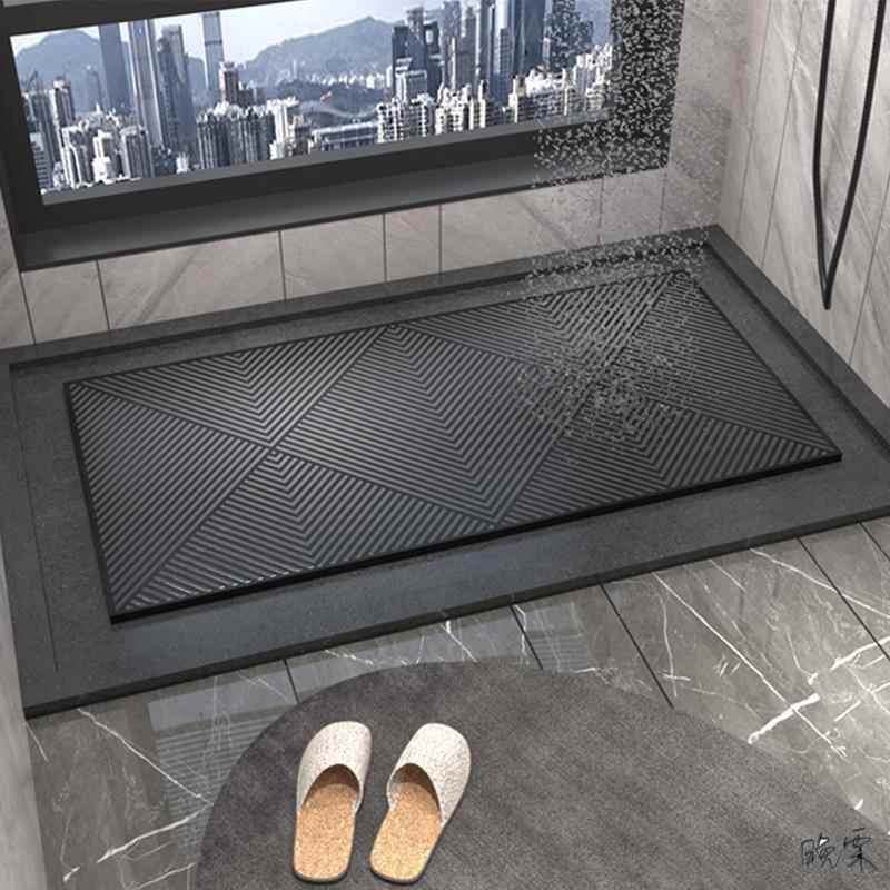 淋浴房地砖拉槽脚踏欧式通体整块淋浴房垫脚石瓷砖地板石地砖