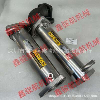 适五十铃6WG1冷却器EGR管1-16127022-4/1-16127021-5EGR阀冷却器