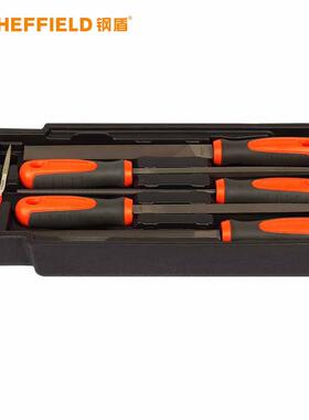 钢盾S025031 8件套锉刀综合性组合工具打磨工具机修工具套装