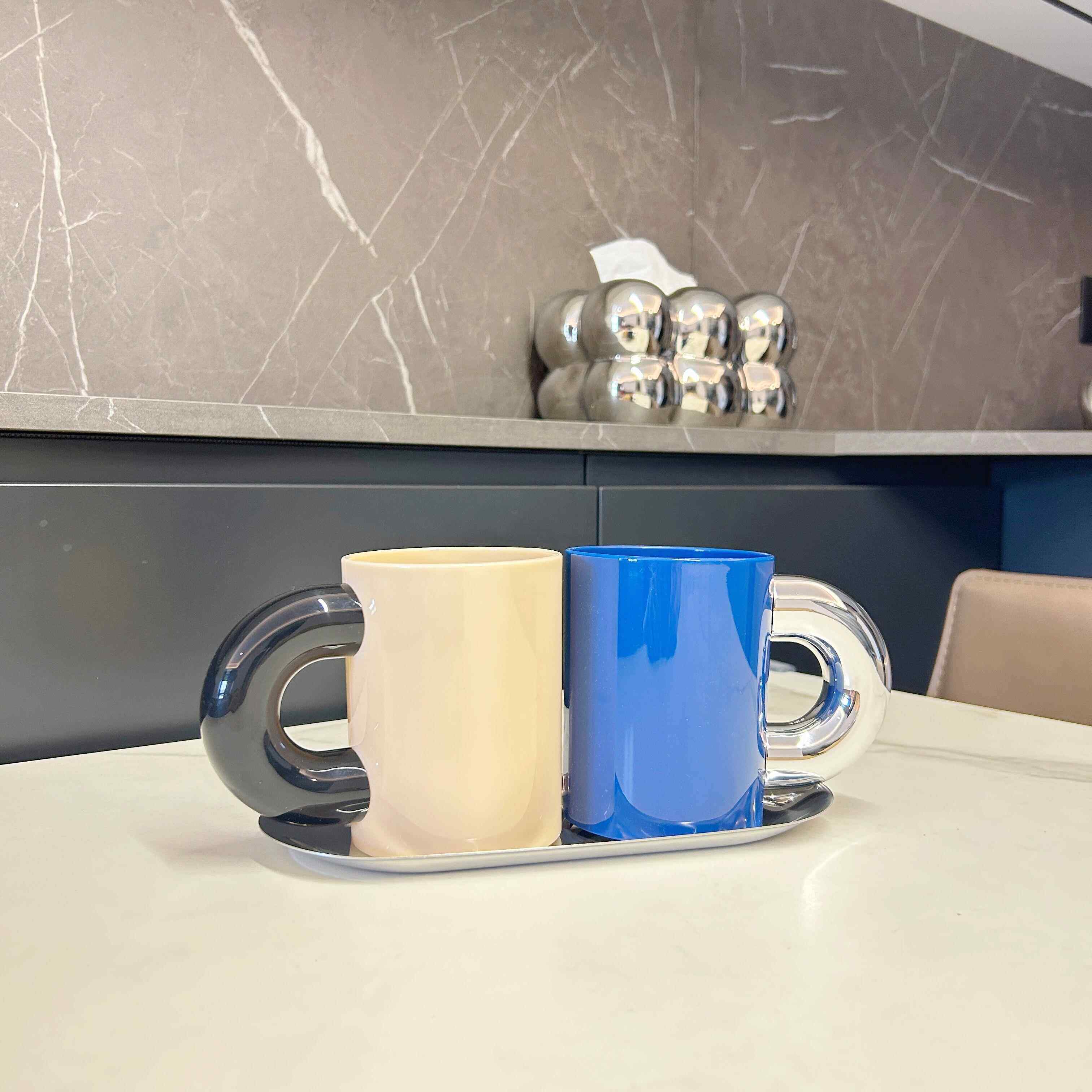 北欧ins风高颜值漱口杯情侣刷牙杯PET材质家用洗漱杯马克杯喝水杯