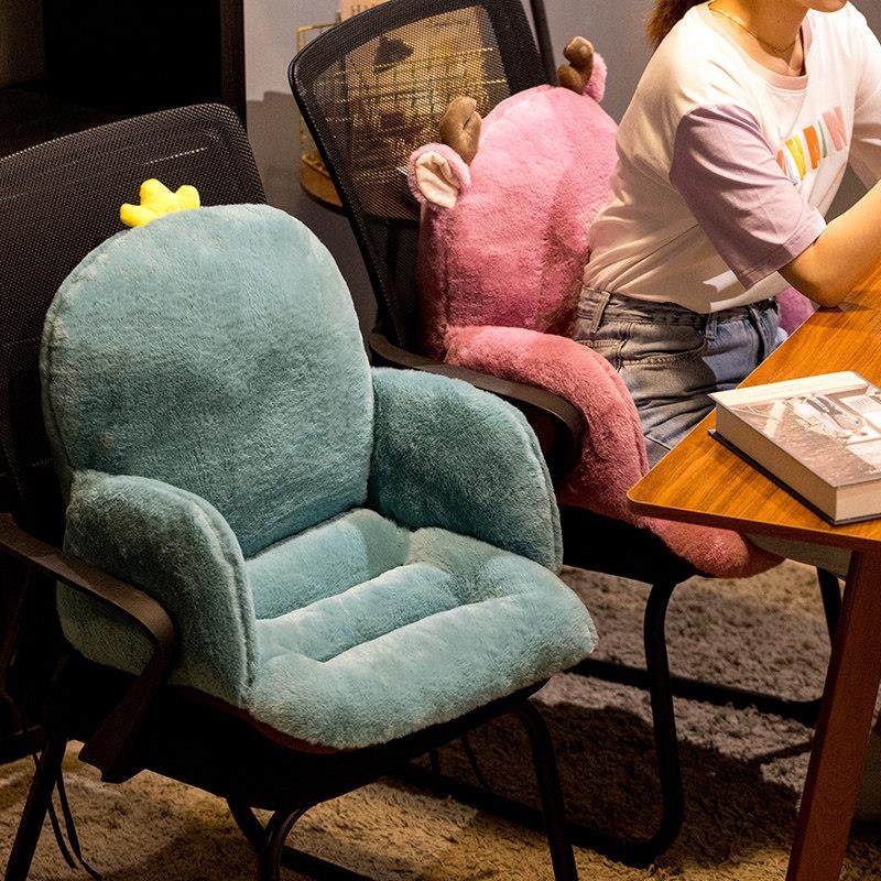 办公室久坐护腰靠垫坐靠一体垫子孕妇靠背垫椅子靠枕工位坐垫神器,居家布艺,腰靠垫,淘宝优惠券,粉丝福利购,淘宝优惠卷