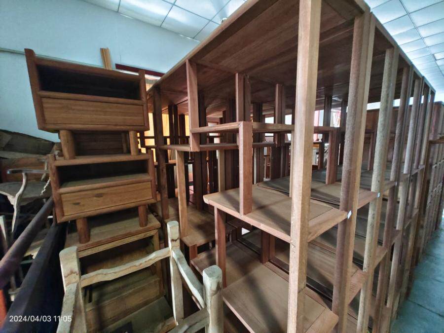 4月17日泰州市红木公司100.半成品-博古架网络拍卖公告